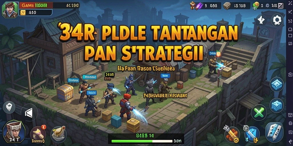 Screenshot menampilkan gameplay menarik dari 34R.