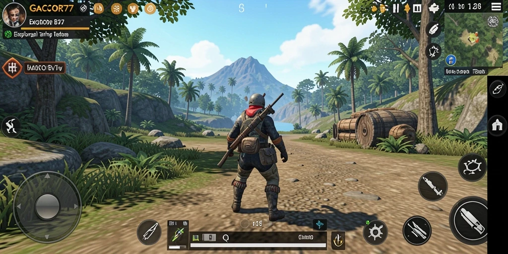 Gameplay GACOR77 yang mengesankan dalam dunia terbuka.
