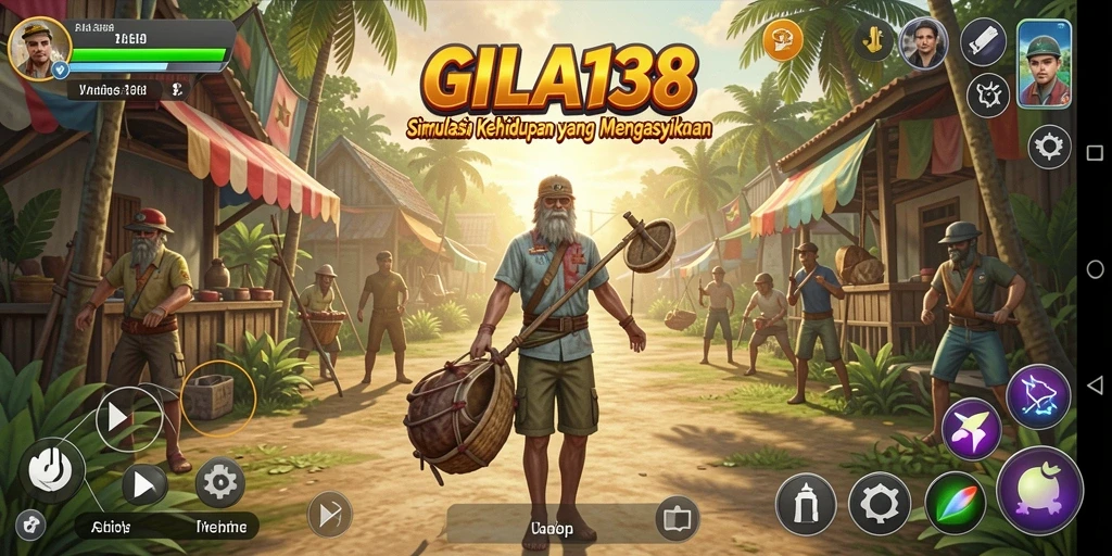Screenshot menampilkan gameplay menarik dari GILA138.