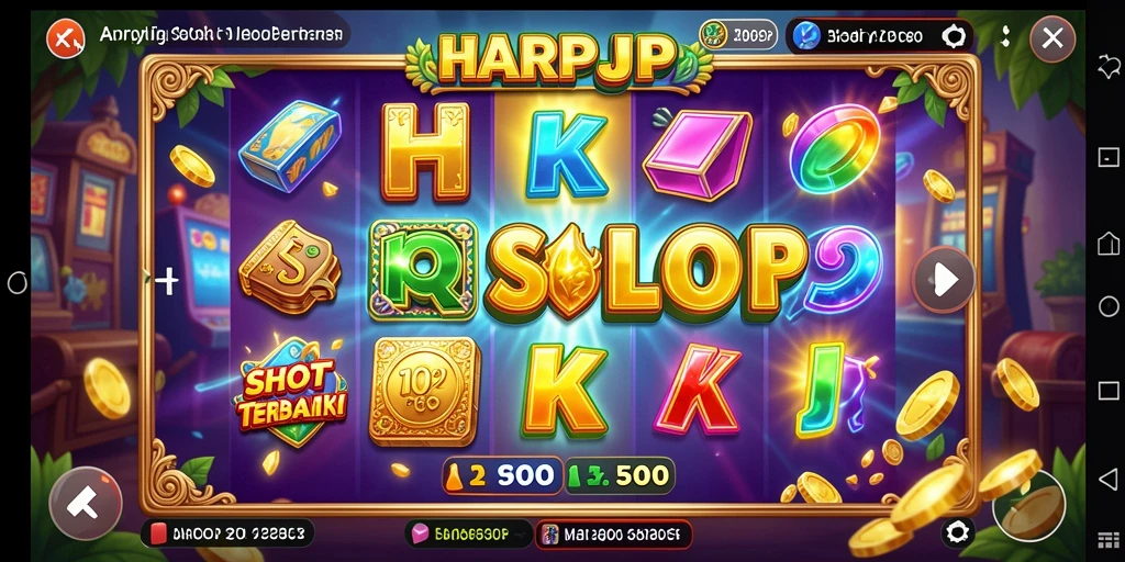 Tampilan gameplay HARAPJP dengan grafis Slot yang memukau.