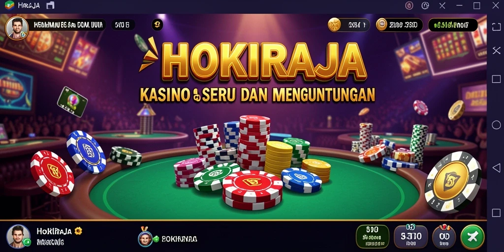 Tampilan gameplay HOKIRAJA yang memukau dan mengasyikkan.
