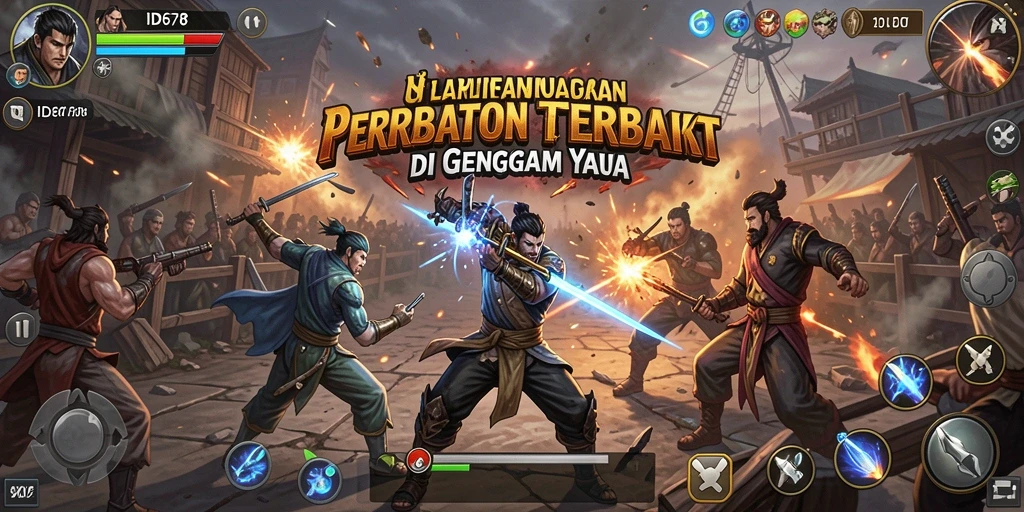 Tangkapan layar <strong>ID678</strong> menampilkan aksi pertarungan yang intens.