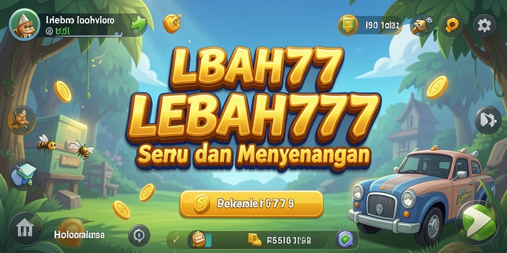 Tampilan gameplay LEBAH777 yang penuh warna dan menarik.