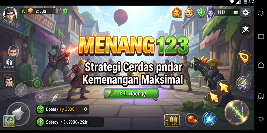 Tampilan gameplay <strong>MENANG123</strong> yang menegangkan saat merencanakan strategi kemenangan.