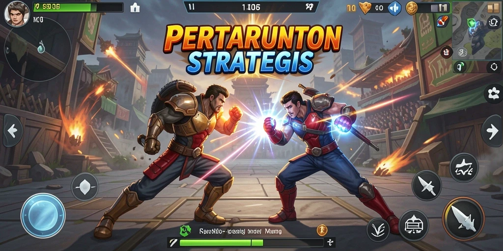 Tampilan gameplay N06 dengan berbagai strategi yang seru.