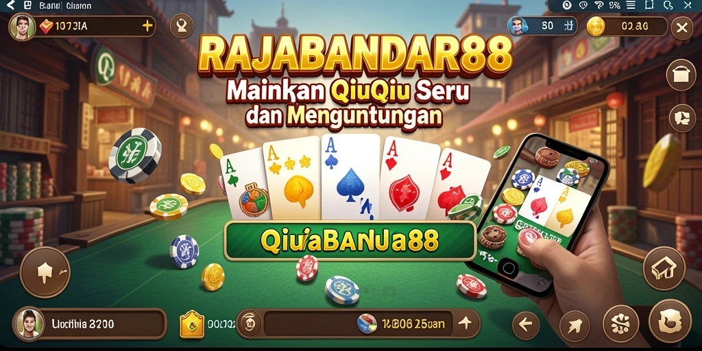 Tampilan gameplay QiuQiu yang menarik dan menantang.