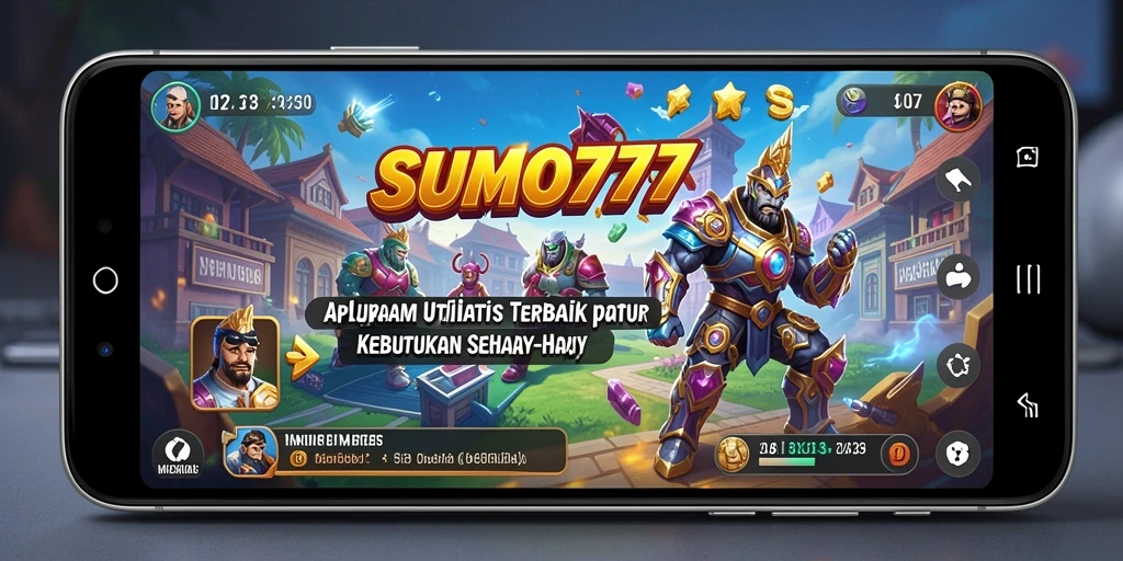 Tampilan screenshot utama SUMO777 dengan antarmuka pengguna yang intuitif.