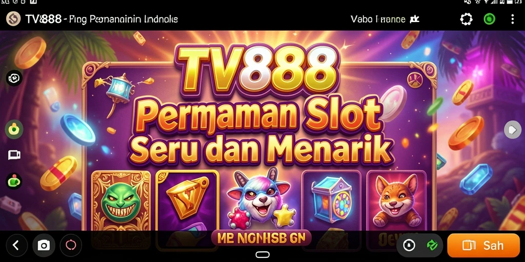 Tampilan menarik dari gameplay <strong>TV888</strong> yang penuh warna dan dinamis.